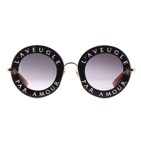 gucci occhiali da sole di tendenza 2018|Gucci Occhiali da sole rotondi in acetato con stella.